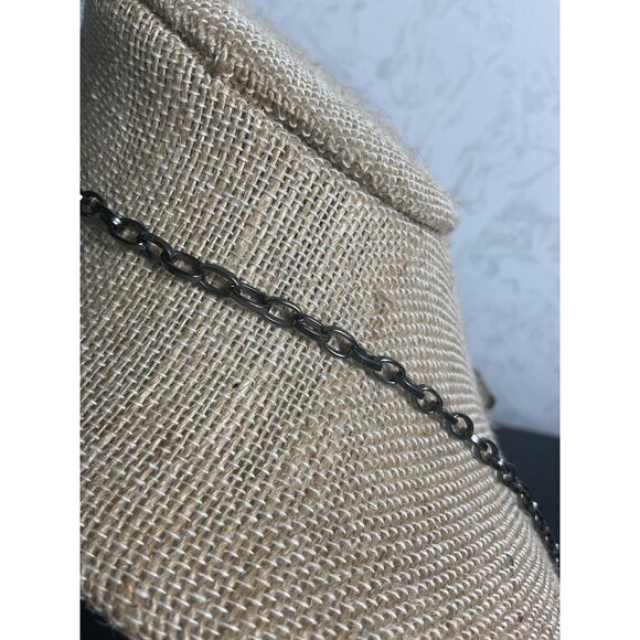 Multi-Color Disc Necklace With Chain & Beads - Picture 3 of 4